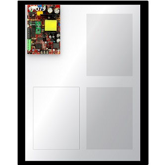 Lifesafety Power MERCURY/LNL BACKPLATE IN E2 ENCLOSURE W/